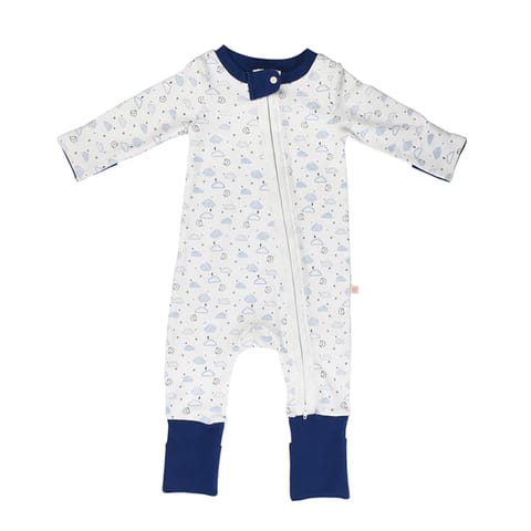 Greendigo Baby Organic Cotton Sleepsuit - Constellation