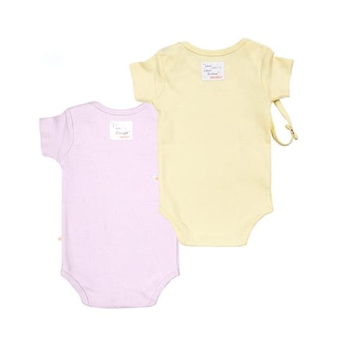 Greendigo Baby Organic Cotton Bodysuits - Seed to Skin Combo 3 - Pack of 2