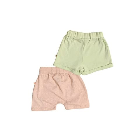 Greendigo Baby Organic Cotton Shorts - Pack of 2