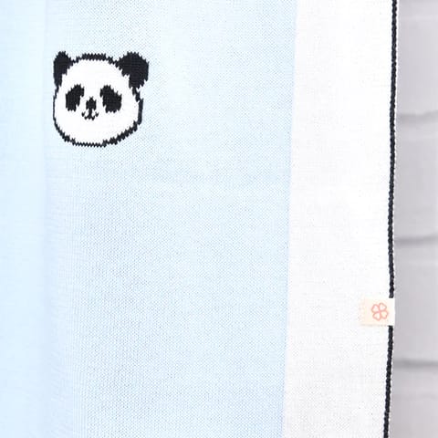 Greendigo Cuddly Panda Baby Blanket