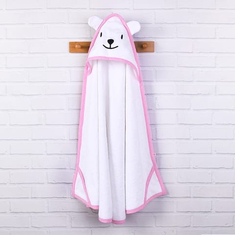 Greendigo Baby Organic Cotton Hooded Towel - Bear With Me