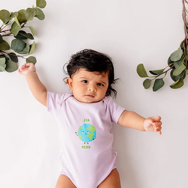 Greendigo Baby Organic Cotton Bodysuit - Eco Hero