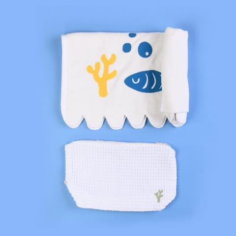 Greendigo Baby Organic Cotton Towel - Fintastic