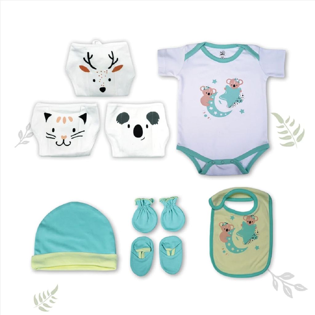 Tiny Lane Krescent Koala Newborn Baby Gift Set | Pack of 8