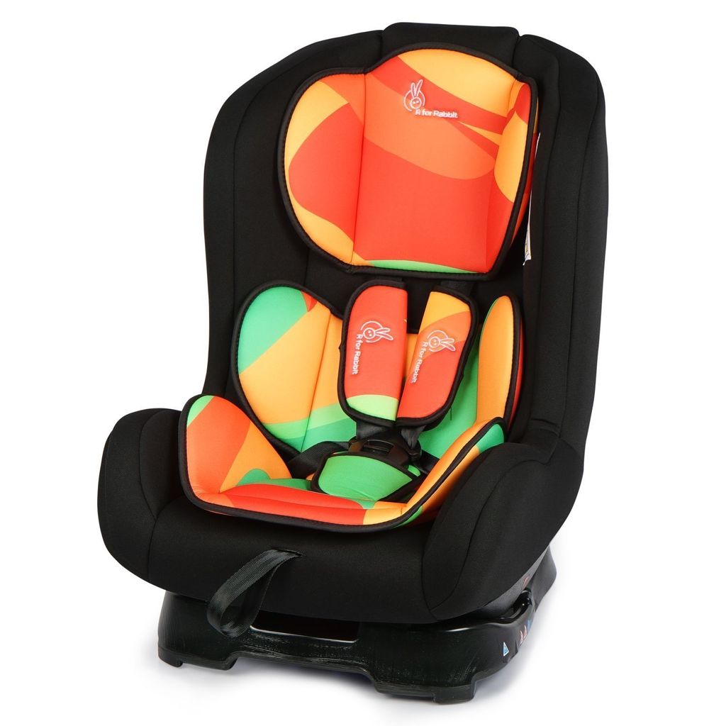 R for Rabbit Jack N Jill Baby Car Seat For 0 To 5 Years Colorful