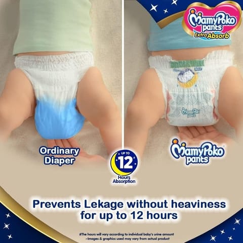 MamyPoko Extra Absorb Pant Style Diapers New Born - 58 Pieces(Upto 5 Kg)