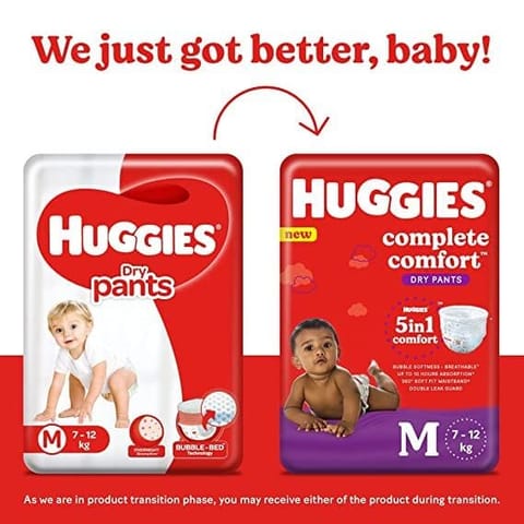 Huggies dry pants medium 34