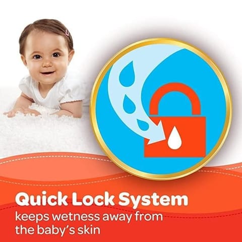 Huggies New Dry Large Size Diapers ,52 Counts