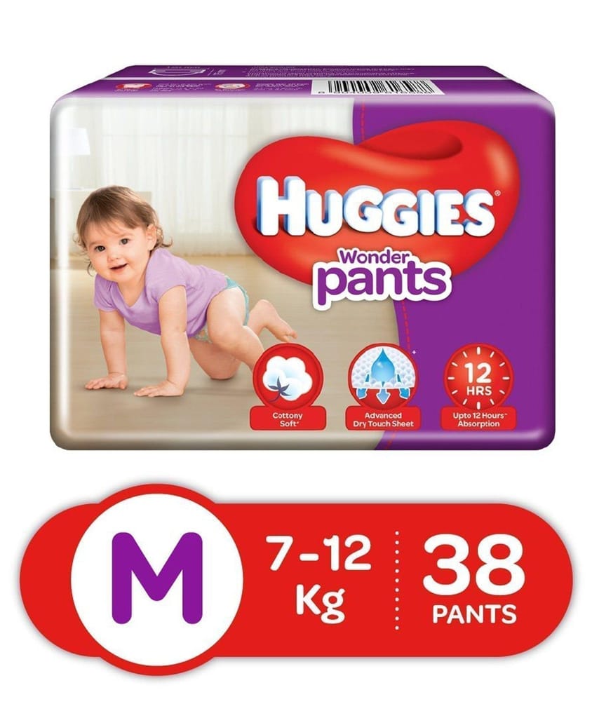 Huggies Wonder Pants Medium 38 Pieces