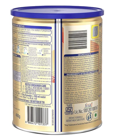 S 26 Gold Infant Formula Powder Stage 1(400 gram)