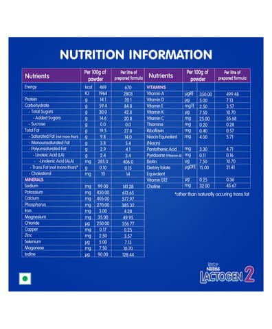 Nestle Lactogen Stage 2 Powder Refill (400 gram)