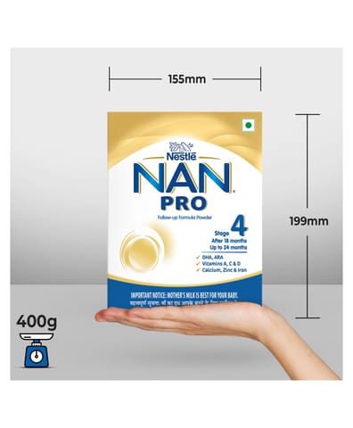 Nestle Nan Pro 4 Follow-Up Formula (400 gram)