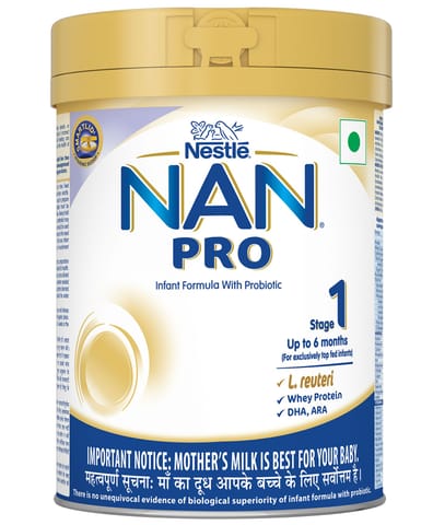 Nestle Nan Pro1 Infant Formula Powder Upto 6 Months(400 gram) Tin