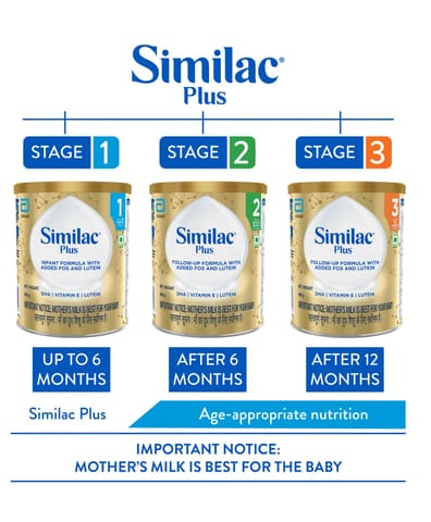 SIMILAC PLUS STAGE 1 UNIT POWD (400 gram)