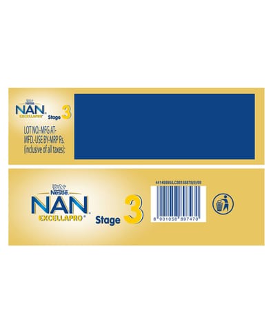 Nestle Nan Excellapro 3 Follow-Up Formula-Powder 400gm