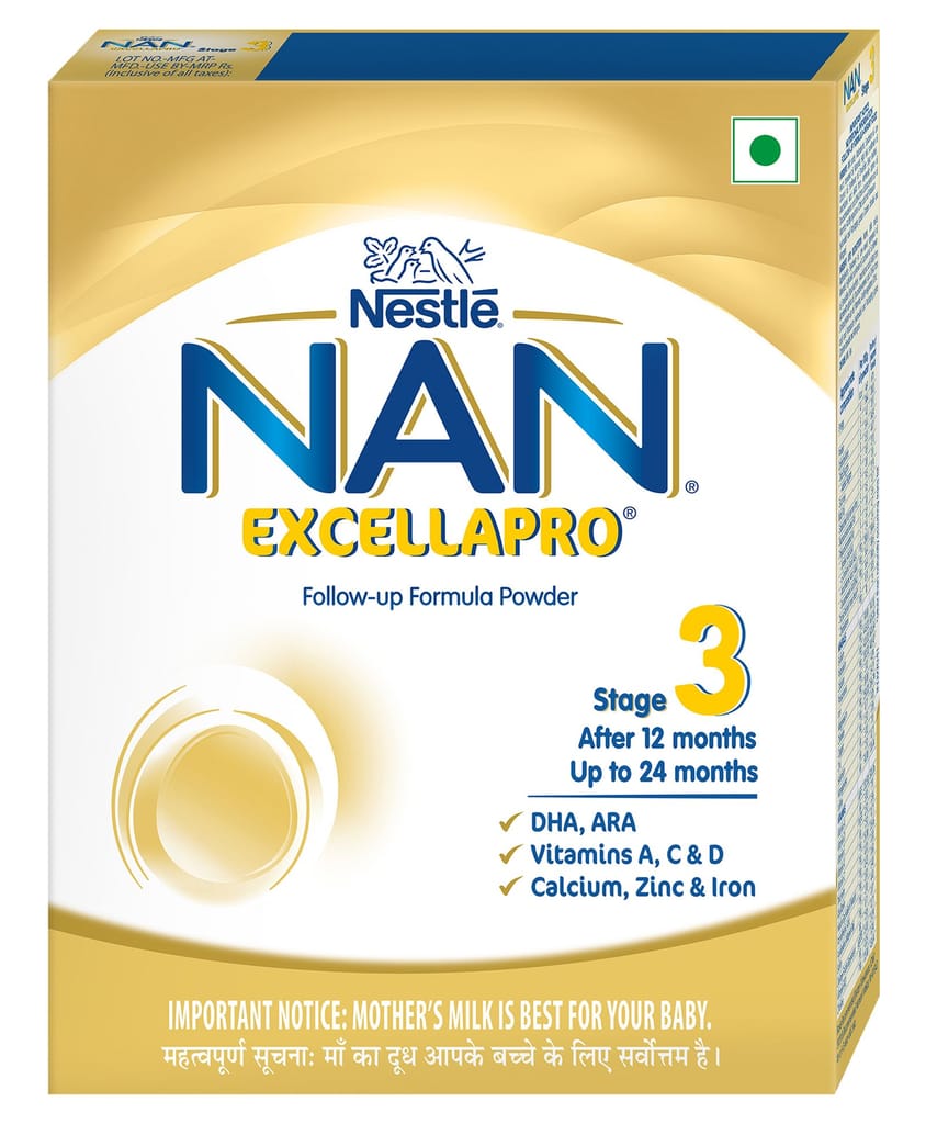 Nestle Nan Excellapro 3 Follow-Up Formula-Powder 400gm