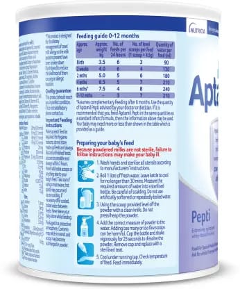 APTAMIL PEPTI[DANONE] 1 UNIT POWD (400 gram)