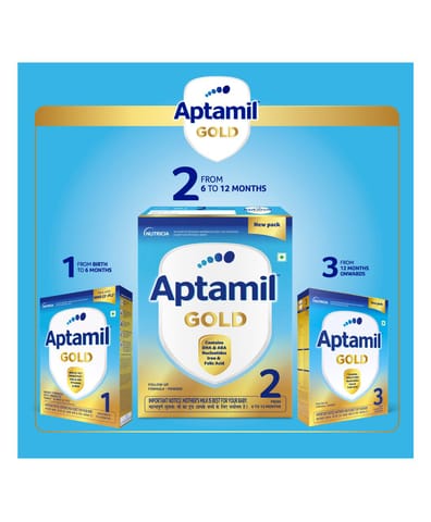 Aptamil Gold Infant Formula Powder Stage 2-400g