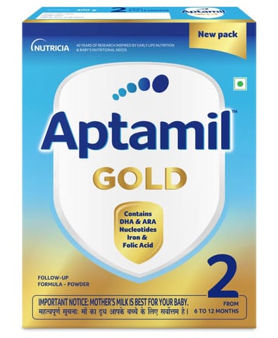 Aptamil Gold Infant Formula Powder Stage 2-400g