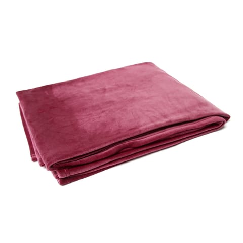 Chayim Soft Fabric Winter Wear Blanket-Chocolate truffle (140*110cm)