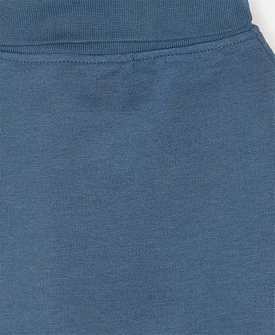 Chayim Baby Bamboo Cotton Expandable Knit Pant Blue