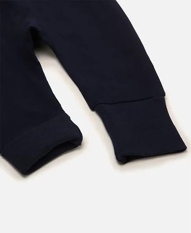 Chayim Baby Bamboo Cotton Expandable Knit Pant Navy