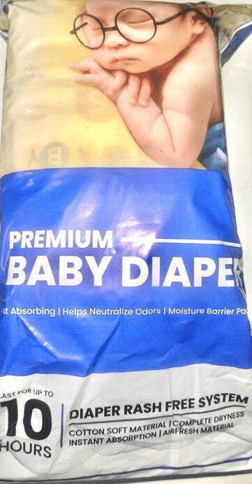 Bapuji New Born Diaper Pack of 10