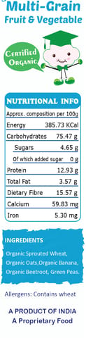 Tummy Friendly Foods  Porridge Mix (200 g, 8+ Months)