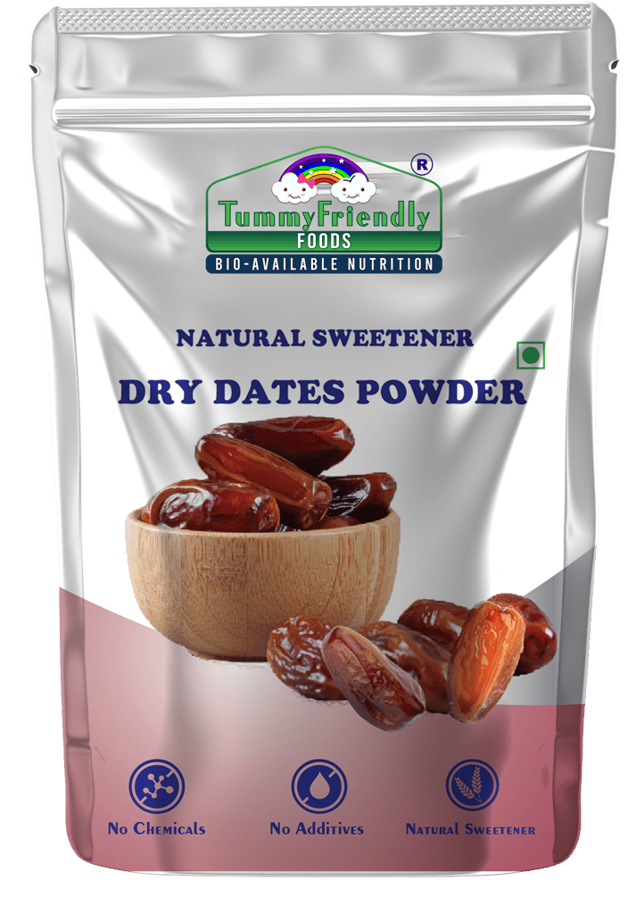 Tummy Friendly Foods Dry Dates Powder from Premium Arabian Dates |Kharek Powder Cereal (200 g)