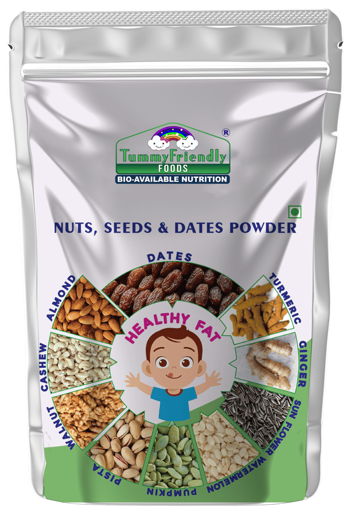 Tummy Friendly Foods Premium Nuts, Seeds and Dates Powder | Dry Fruits Powder for Baby - 100g Cereal (100 g)