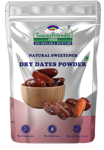 Tummy Friendly Foods Dry Dates Powder from Premium Arabian Dates |Kharek Powder Cereal (300 g)