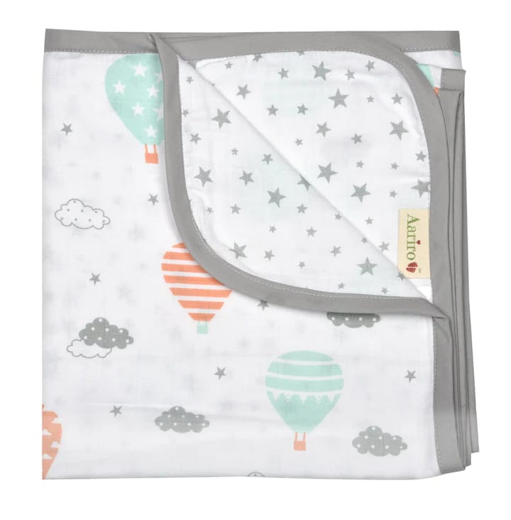 Aariro Reversible Muslin Blanket