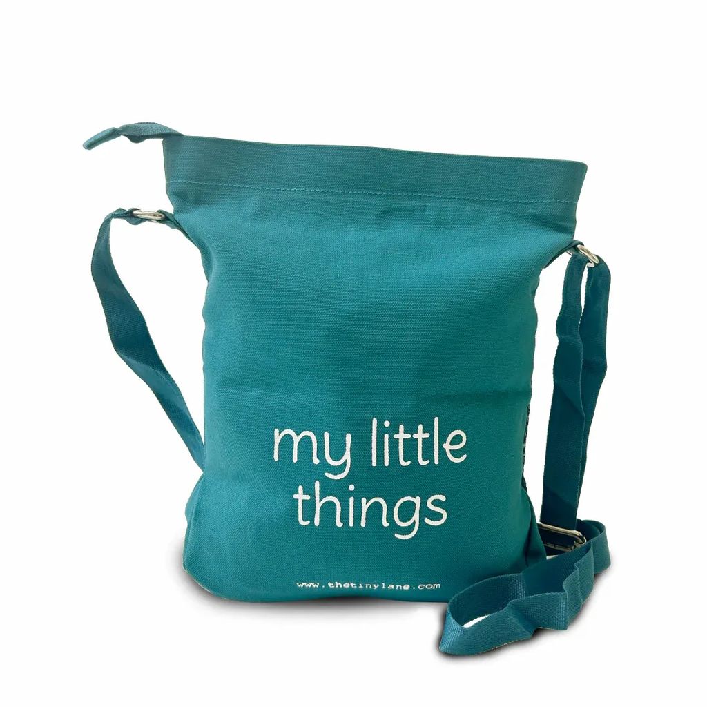 Tiny Lane Mama's Bag(Teal) - My lil things