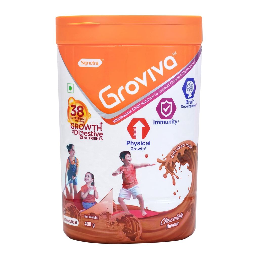 Groviva Powder Chocolate (400 gm)