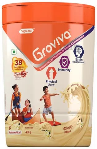 Groviva Powder Vanilla(400gm)