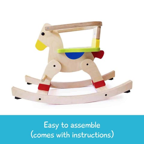 Shumee Wooden Rocking Horse