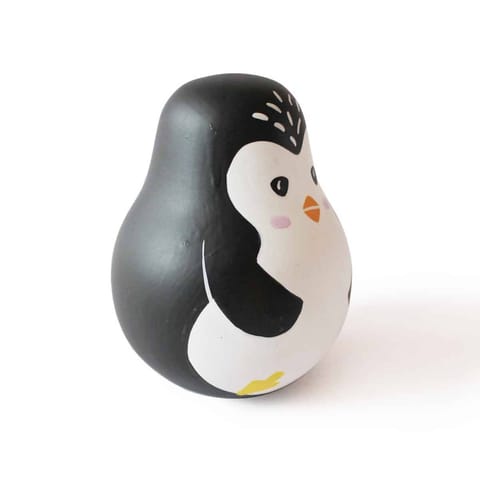 Shumee Wobbly Penguin - Roly Poly Toys for Toddlers