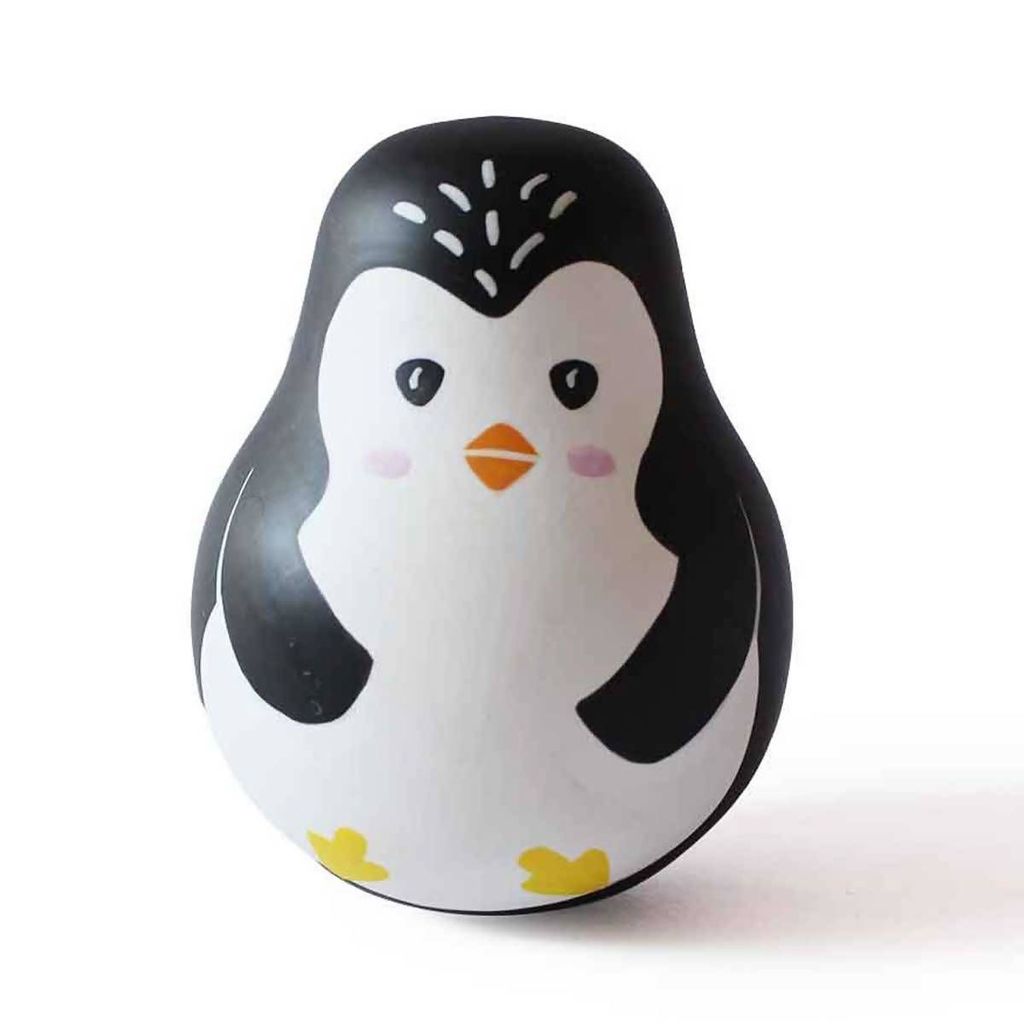 Shumee Wobbly Penguin - Roly Poly Toys for Toddlers