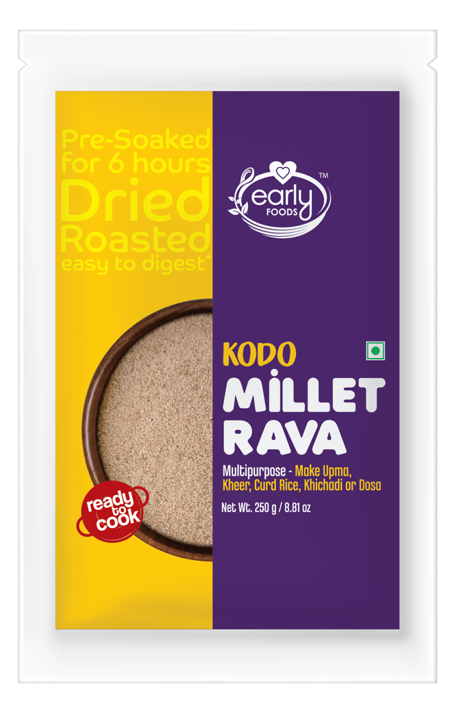 Early foods Kodo Millet Rava, 250g