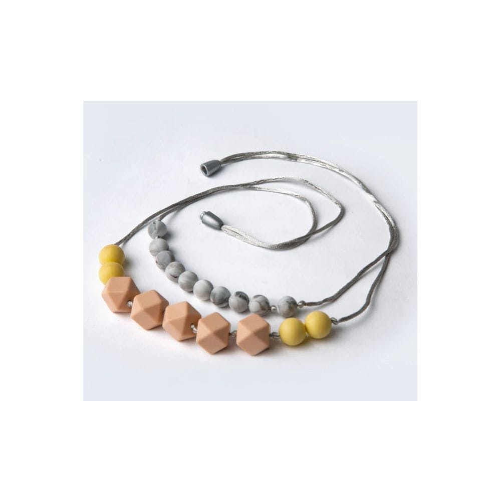 Charismomic Topaz and canary Teething Jewelry