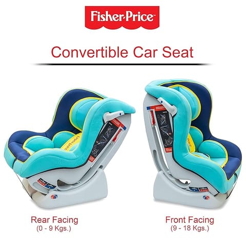 Fisher-Price - Convertible Baby Car Seat (Blue)
