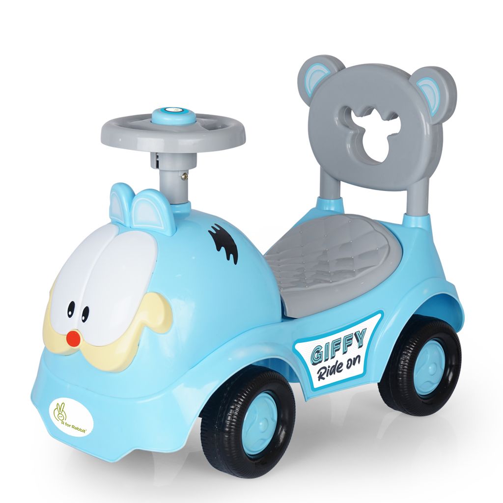 R for Rabbit Giffy Ride On Car For Kids Blue