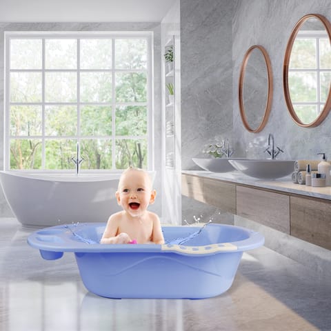 R for Rabbit Kiddie Kingdom Splash Bath Tub With Seat Sling