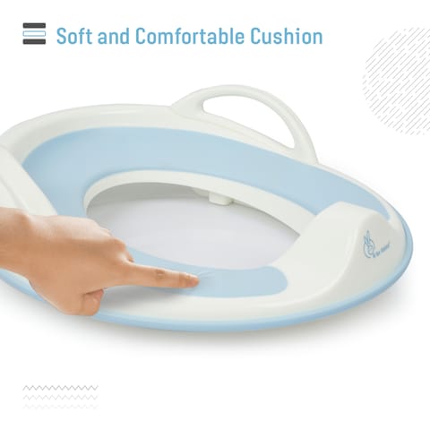 R for Rabbit Minimo Toilet Seats Happy And Comfy Potty Training Seat For Baby Blue