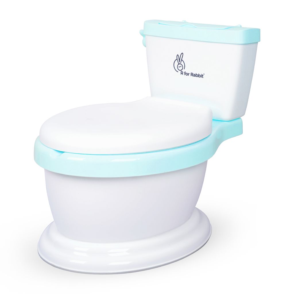 R for Rabbit Little GrownUp Potty Seat White Green