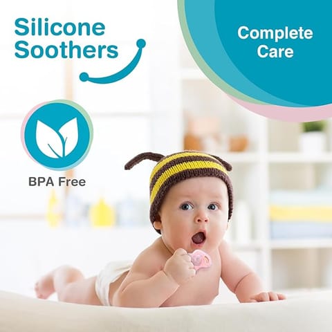 Vega SILICONE SOOTHER 6+ MONTHS