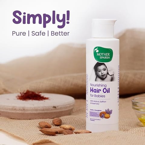Mother Sparsh Nourishing Hair Oil for Babies -100ML
