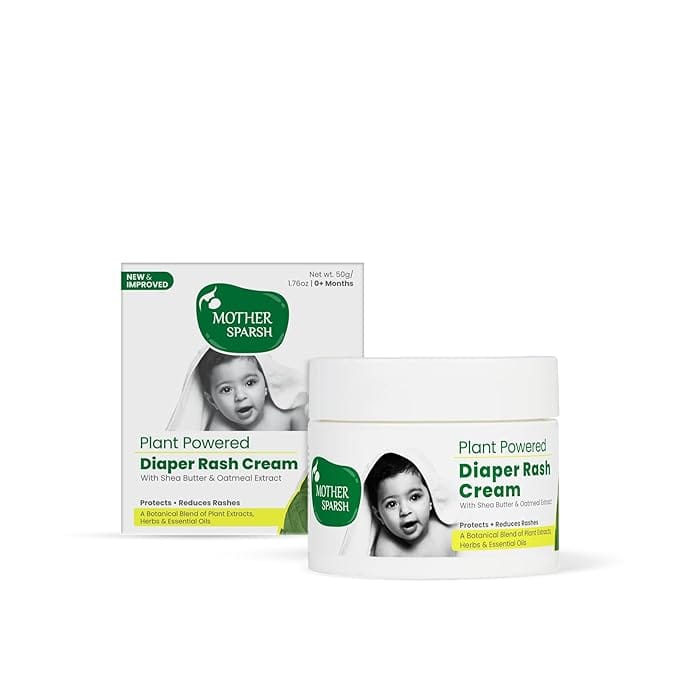 Mother Sparsh Plant Powered Diaper Rash Cream For Babies-50G