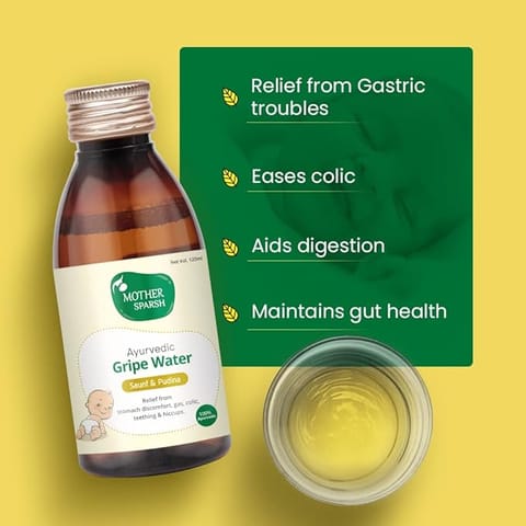 Mother Sparsh Gripe Water with Saunf & Pudina-120ML
