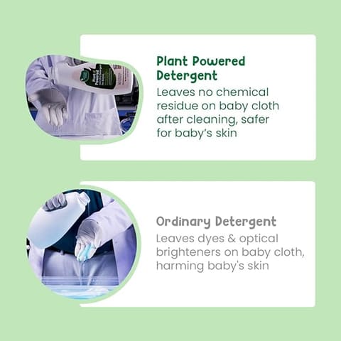 Mother Sparsh Plant Powered Laundry Detergent For Babies-1-Ltr